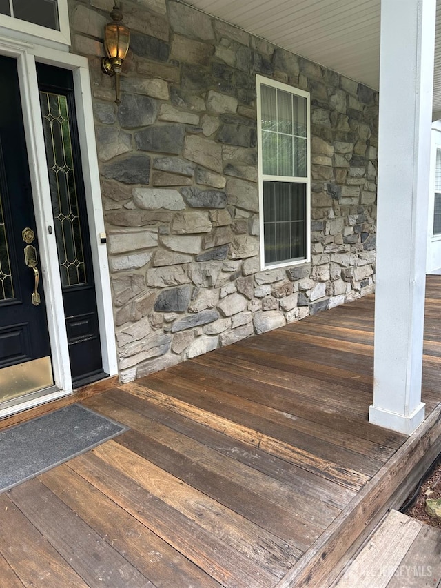 140 Bunker Hill Rd, Franklin Twsp, NJ 08540 - view of wooden deck