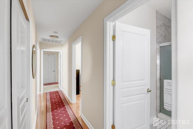 595 Waterside Blvd, Monroe, NJ 08831 - corridor with baseboards and visible vents