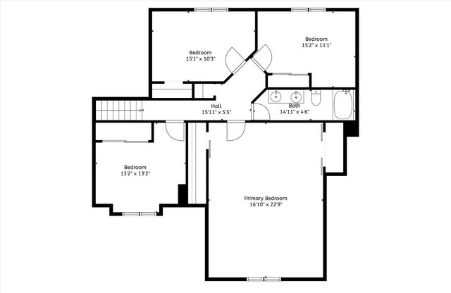 242 Green St, Old Bridge, NJ 08857 - view of floor plan / room layout
