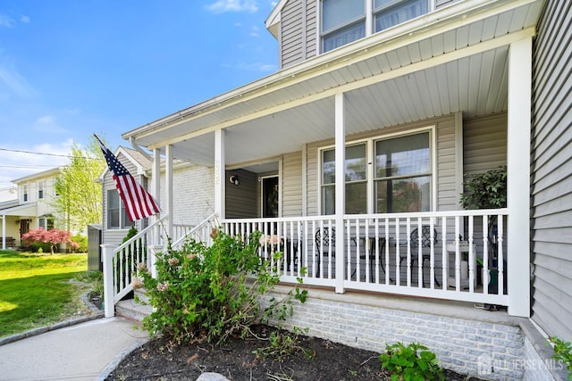 242 Green St, Old Bridge, NJ 08857 - view of exterior entry with covered porch