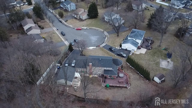 20 Wedgewood Ct, East Brunswick, NJ 08816 - bird's eye view with a residential view
