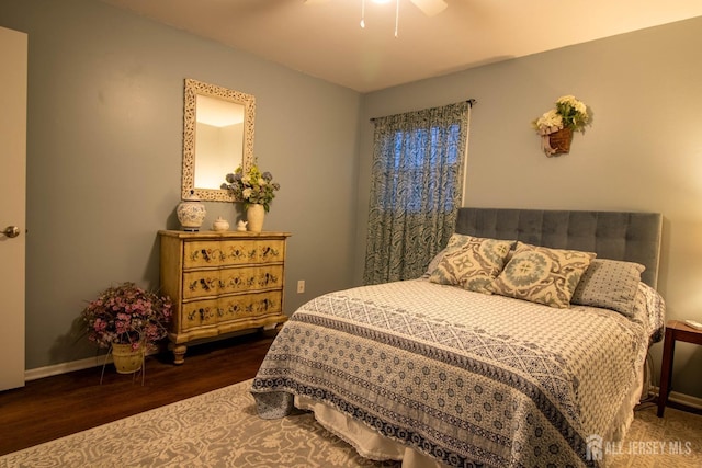 20 Wedgewood Ct, East Brunswick, NJ 08816 - bedroom featuring wood finished floors and ceiling fan