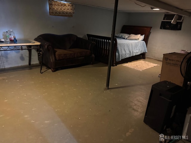 3350 E Washington Rd, Parlin, NJ 08859 - bedroom with concrete floors