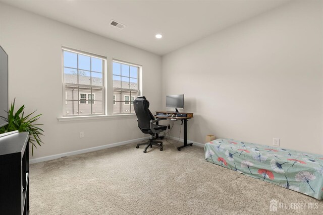 4 Arnold Dr Unit 5302, Wood-Ridge, NJ 07075 - carpeted office featuring baseboards and recessed lighting