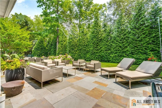 12 Wharton Ct, South Brunswick, NJ 08824 - view of patio with outdoor lounge area