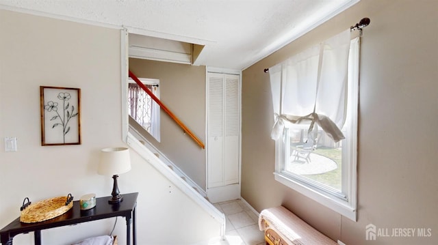 68 Applegate Ave, Monroe, NJ 08831 - staircase featuring tile patterned floors