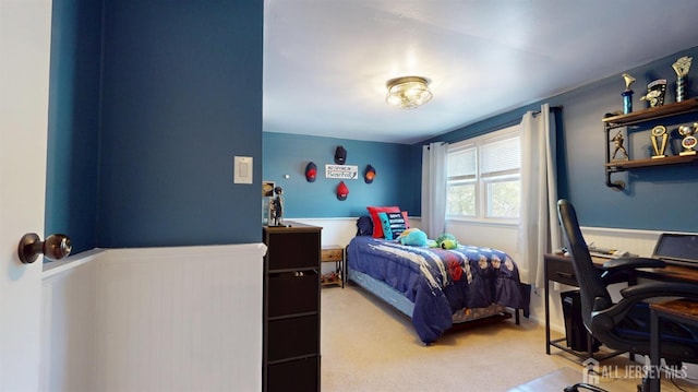 68 Applegate Ave, Monroe, NJ 08831 - bedroom with light carpet and an office area
