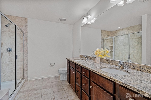 22 Larkspur Ln, Monroe, NJ 08831 - full bath featuring double vanity and a shower stall