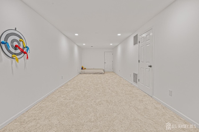 22 Larkspur Ln, Monroe, NJ 08831 - below grade area featuring recessed lighting and carpet floors