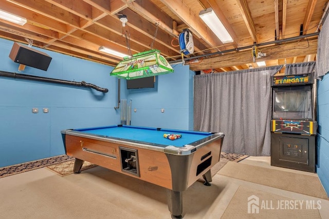 74 Ravine Dr, Matawan, NJ 07747 - recreation room featuring pool table