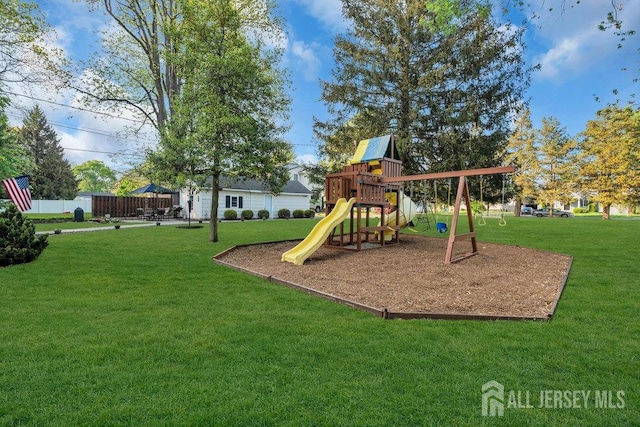 74 Ravine Dr, Matawan, NJ 07747 - view of community jungle gym