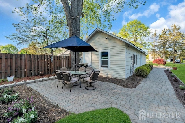 74 Ravine Dr, Matawan, NJ 07747 - view of patio with outdoor dining area