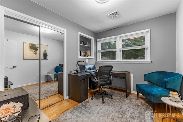 606 Hayward St, Bound Brook, NJ 08805 - office featuring wood finished floors