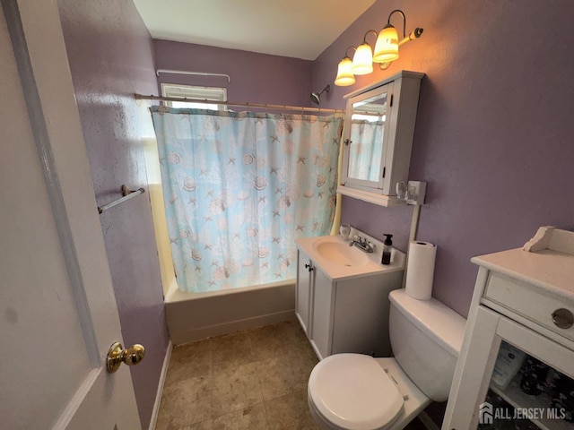 64 Bender Ave, Iselin, NJ 08830 - full bath featuring vanity, plenty of natural light, and shower / tub combo