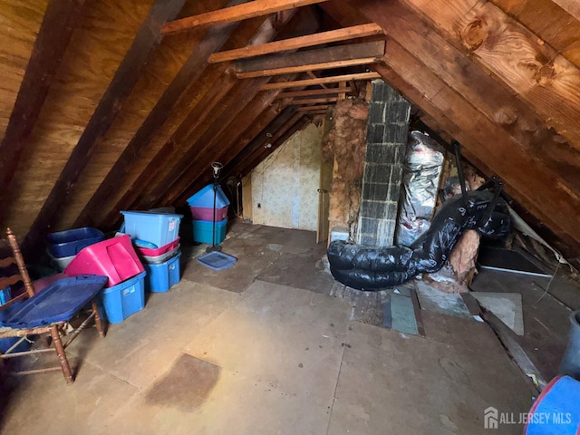 64 Bender Ave, Iselin, NJ 08830 - view of unfinished attic