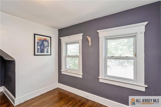 4 Woodrow St, Middlesex, NJ 08846 - spare room featuring dark wood-style floors