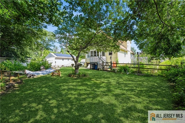 4 Woodrow St, Middlesex, NJ 08846 - view of fenced yard