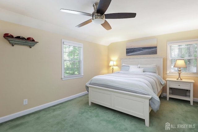 70 Surrey Ln, Woodbridge Proper, NJ 07067 - bedroom with light carpet and a ceiling fan