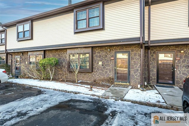 view of townhome / multi-family property