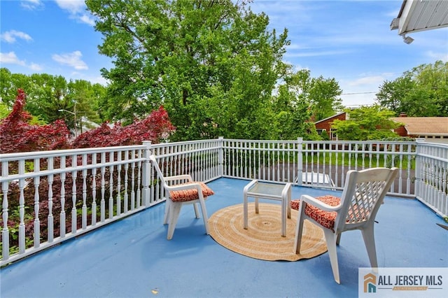 8 Harold Ave, Edison, NJ 08820 - view of patio / terrace featuring a balcony