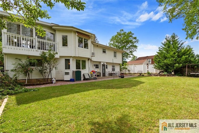 8 Harold Ave, Edison, NJ 08820 - back of property featuring a patio area and a sunroom