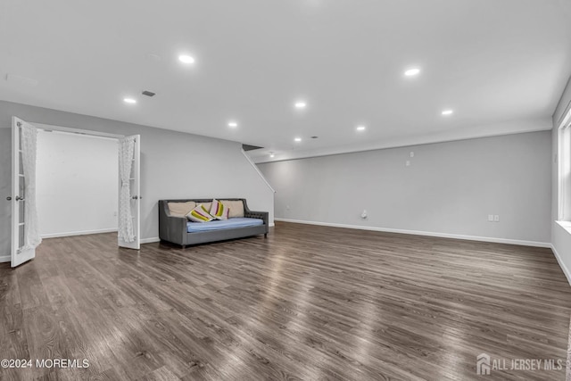 44 Begonia Ln, Monroe, NJ 08831 - living area featuring recessed lighting and wood finished floors