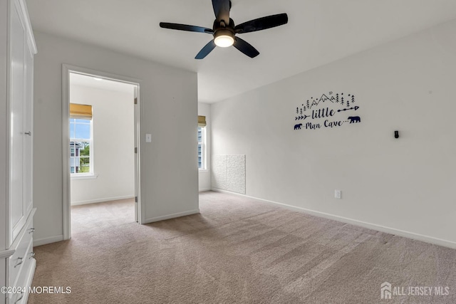 44 Begonia Ln, Monroe, NJ 08831 - spare room featuring carpet floors, healthy amount of natural light, and a ceiling fan