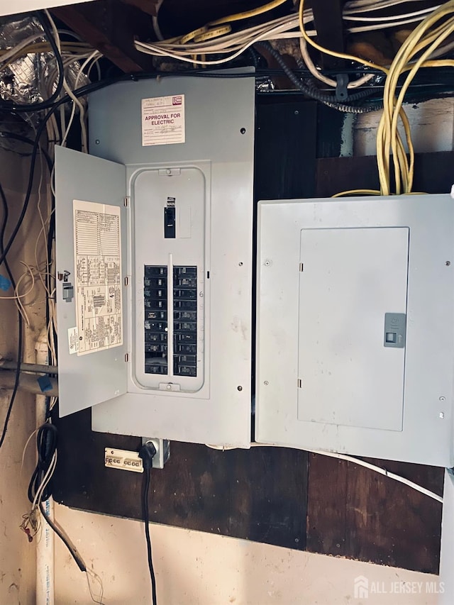 142 Liberty St, Fords, NJ 08863 - utility room with electric panel