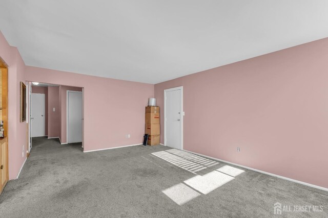 spare room featuring carpet flooring