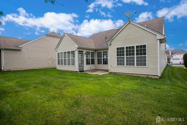 247 Springmeadow Way, Monroe, NJ 08831 - back of house with a yard and a patio