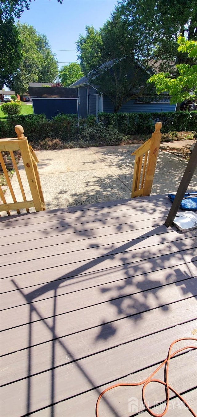 308 Codrington Pl, Bound Brook, NJ 08805 - view of wooden terrace