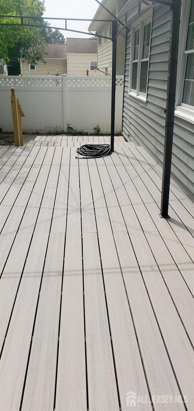 308 Codrington Pl, Bound Brook, NJ 08805 - view of wooden deck