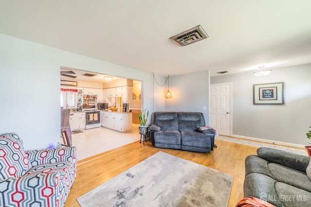119 Carteret Ave, Carteret, NJ 07008 - living area featuring light wood-style floors