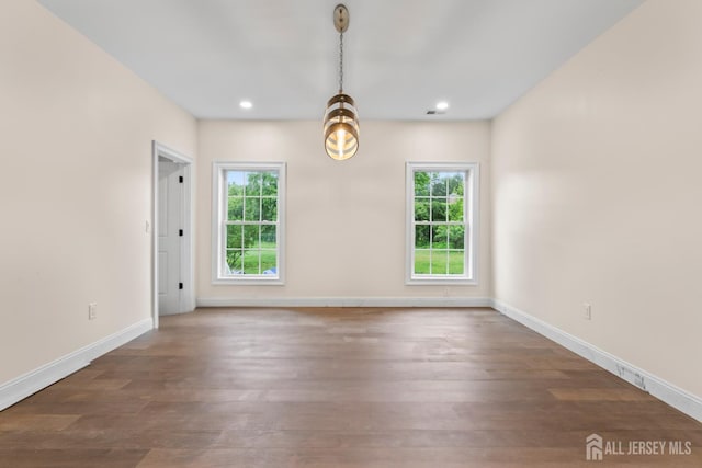 38 Louise Dr, East Brunswick, NJ 08850 - unfurnished room featuring healthy amount of natural light, wood finished floors, and recessed lighting