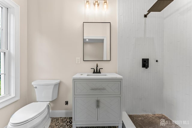 38 Louise Dr, East Brunswick, NJ 08850 - bathroom with vanity and tiled shower