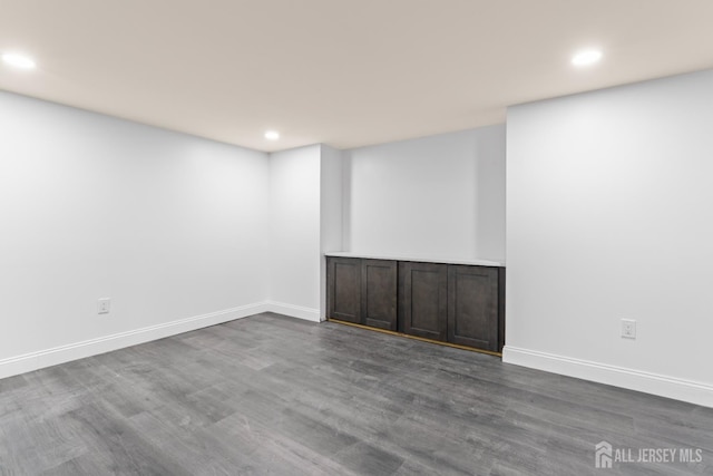 38 Louise Dr, East Brunswick, NJ 08850 - unfurnished room with recessed lighting and dark wood-style flooring