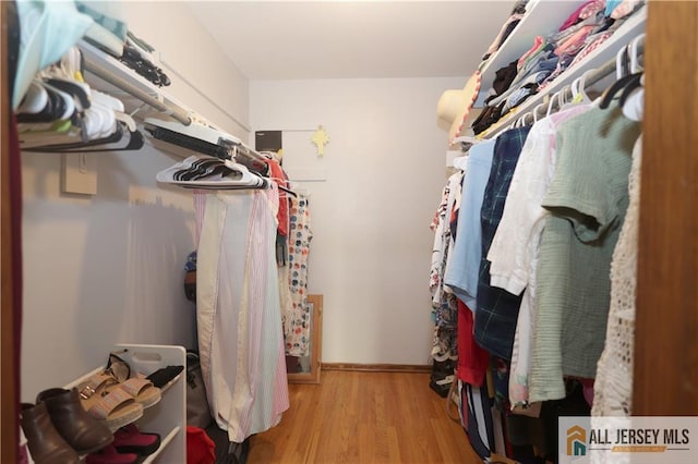 11 Gunpowder Dr, East Brunswick, NJ 08816 - walk in closet with wood finished floors