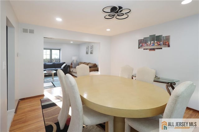 11 Gunpowder Dr, East Brunswick, NJ 08816 - dining room with light wood-style flooring and recessed lighting