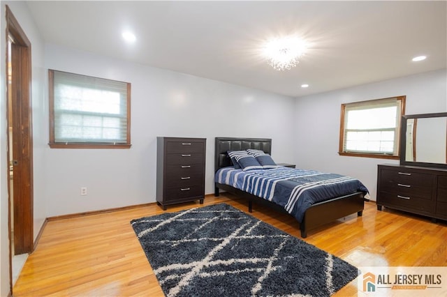11 Gunpowder Dr, East Brunswick, NJ 08816 - bedroom featuring light wood-style flooring and recessed lighting