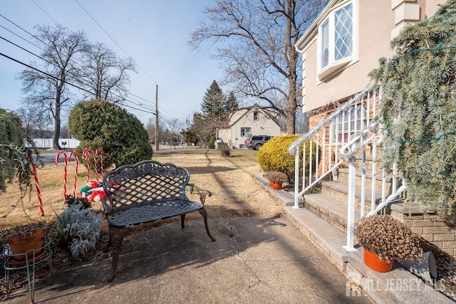 exterior space with a patio area