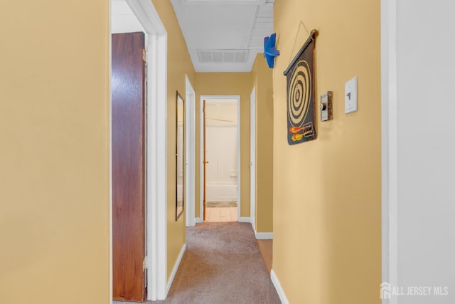 4 Dayton Rd, Edison, NJ 08817 - corridor with carpet floors and baseboards