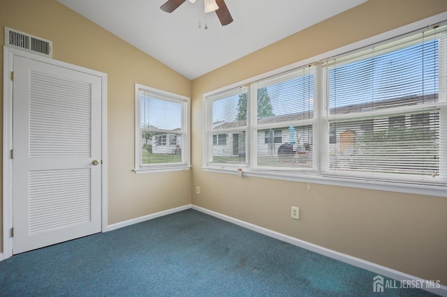 10 Nebraska Dr, Old Bridge, NJ 07747 - unfurnished sunroom featuring vaulted ceiling