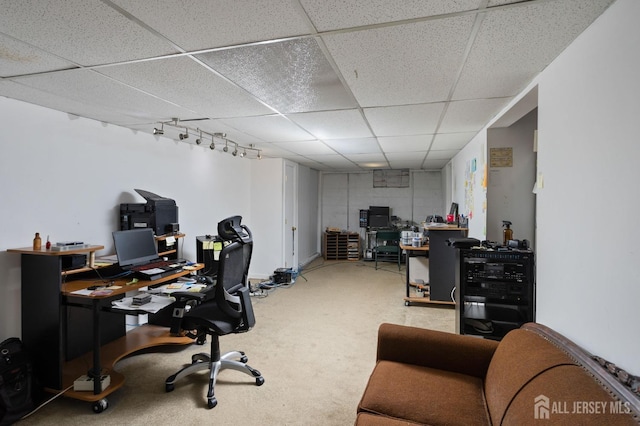 office featuring carpet