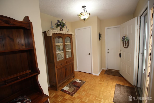 816-C Deal Rd, Monroe, NJ 08831 - entrance foyer with baseboards and a textured ceiling