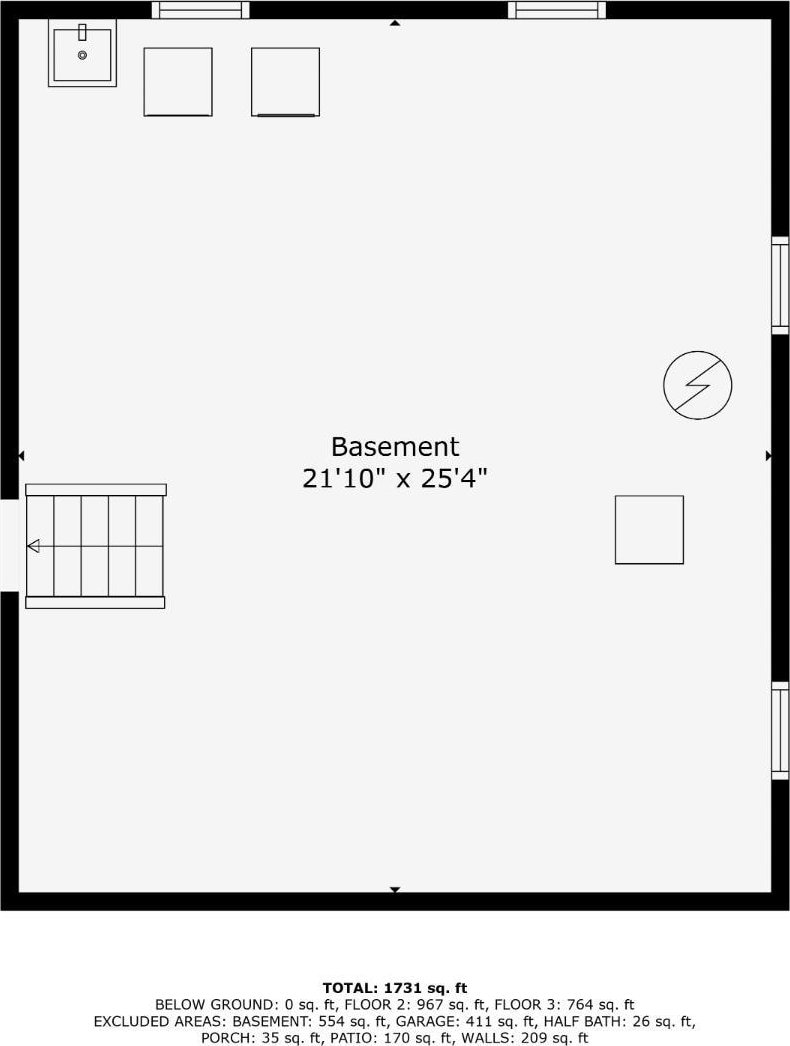 64 S Cliff Rd S, Colonia, NJ 07067 - view of room layout