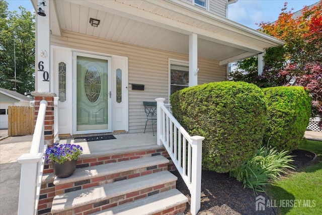 60 S St S, Milltown, NJ 08850 - entrance to property with a porch