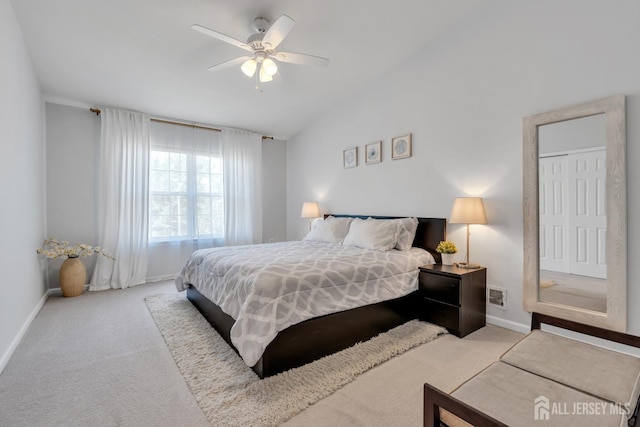 43 Capica Ct, South Amboy, NJ 08879 - carpeted bedroom featuring baseboards and a ceiling fan