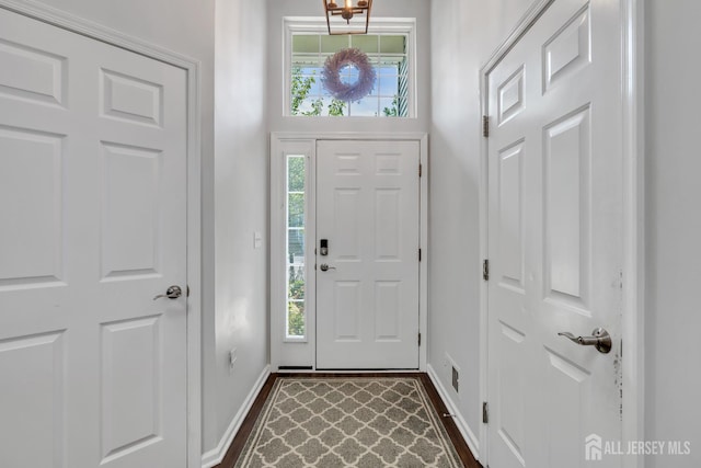 43 Capica Ct, South Amboy, NJ 08879 - foyer with baseboards