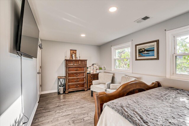 12 Sherry Rd, East Brunswick, NJ 08816 - bedroom featuring light wood-style floors, recessed lighting, and baseboards