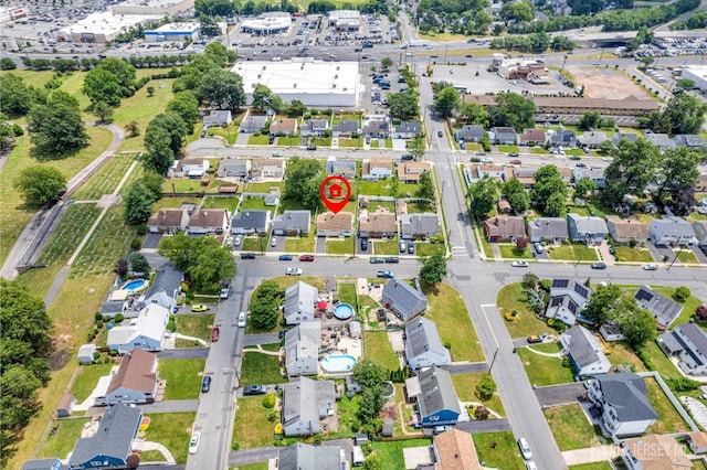 186 Tyler Ave, Iselin, NJ 08830 - aerial view of property and surrounding area featuring nearby suburban area